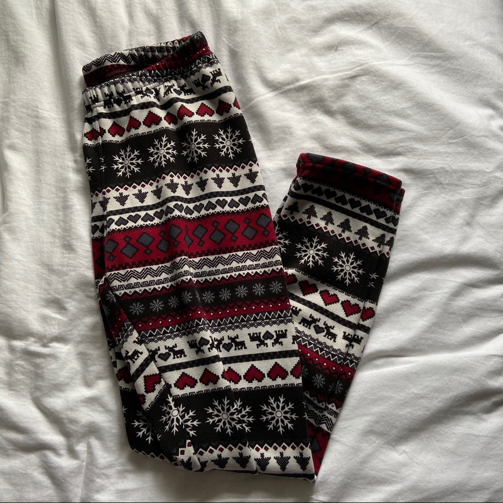 Plush Holiday Leggings